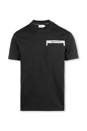 Pocket T-Shirt in Black CALVIN KLEIN