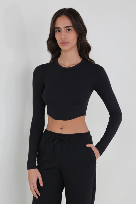 Hold Tight Cropped LS T-Shirt LULULEMON
