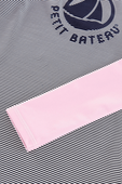 חולצת גלישה עם שרוולים ורודים - גילאי 3-12 PETIT BATEAU