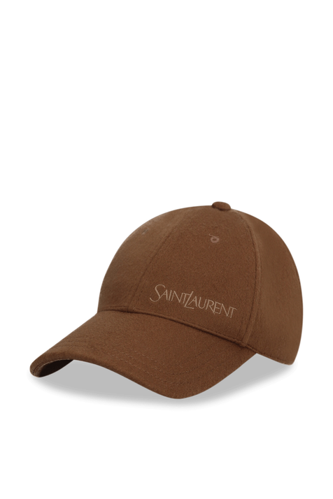 כובע מצחייה קשמיר SAINT LAURENT