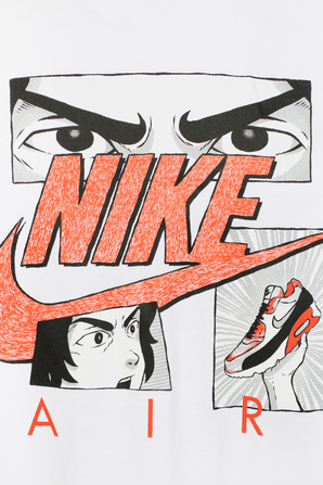 Manga Graphic T-Shirt in White NIKE