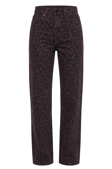 מכנסי ג'ינס בגזרה ישרה