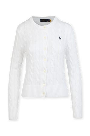 White Knit Cardigan POLO RALPH LAUREN