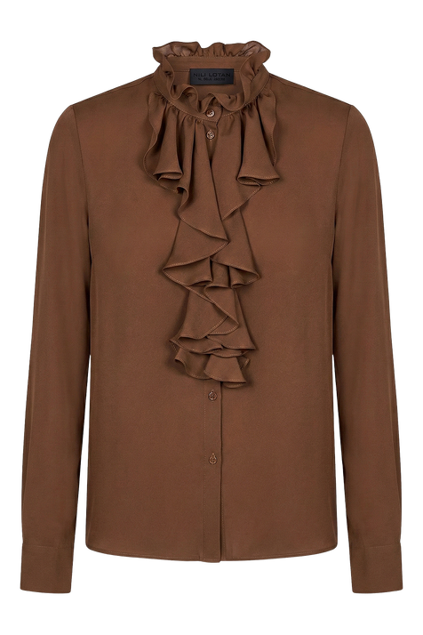 חולצת משי מלמלה NILI LOTAN