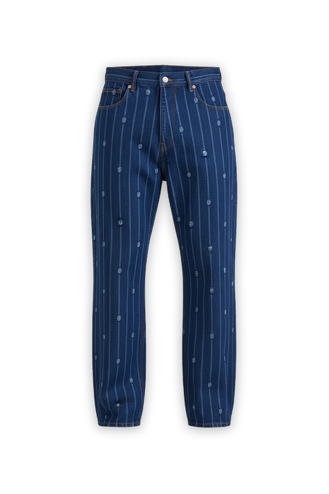 מכנסי ג'ינס בגזרת באגי DROLE DE MONSIEUR