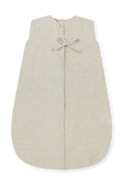 תמונה קידמית של שק שינה מפשתן צרפתי בגודל סמול - גילאי NB-6 חודשים