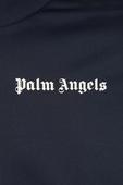 ז'קט מרוכסן עם לוגו צידי בגוון כחול PALM ANGELS