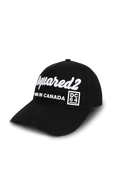 כובע בייסבול גרפי עם לוגו רקום DSQUARED2