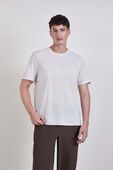 תמונת דוגמן קידמית של Fast and Free Short-Sleeve Shirt Perforated Stripe