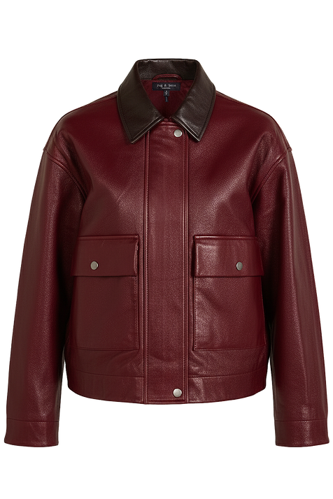 ז'קט עור RAG & BONE