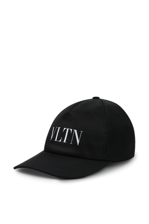 כובע מצחייה שחור עם לוגו VALENTINO