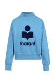 Moby Marant Sweatshirt in Blue ISABEL MARANT