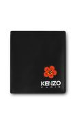 ארנק מעור עם הדפס פרח ולוגו KENZO