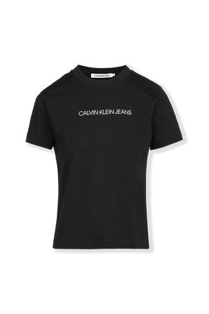Timeless Logo Tshirt in Black CALVIN KLEIN