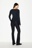 תמונת דוגמן אחורית של SKINNY FLARE LEGGING