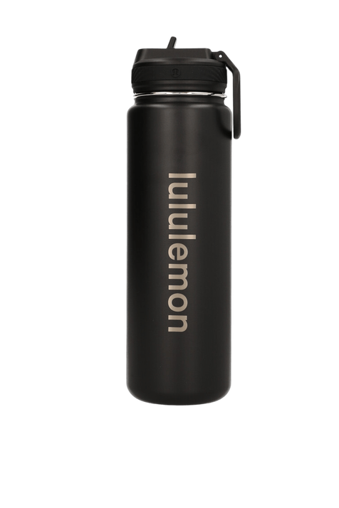 Back to Life Sport Bottle 24oz*Straw Lid LULULEMON