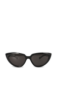 משקפי שמש שחורים עם מסגרת חתול BALENCIAGA