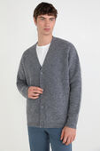 Alpaca Wool Blend Cardigan Sweater