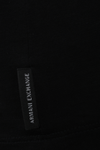 חולצת טי קצרה שחורה ARMANI EXCHANGE