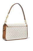 Bradshaw SM Logo Convertible Shoulder Bag in Vanilla MICHAEL KORS