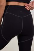 תמונת תקריב דוגמן של Everlux Panelled High-Rise Tight 25''