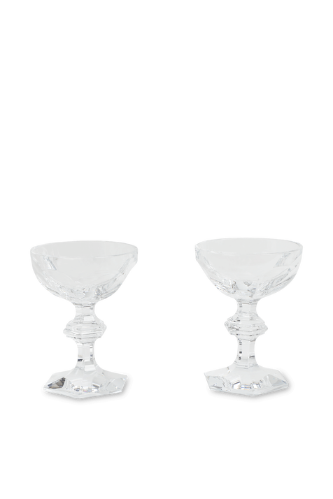 סט שתי כוסות קוקטייל מקריסטל שקוף BACCARAT HOME