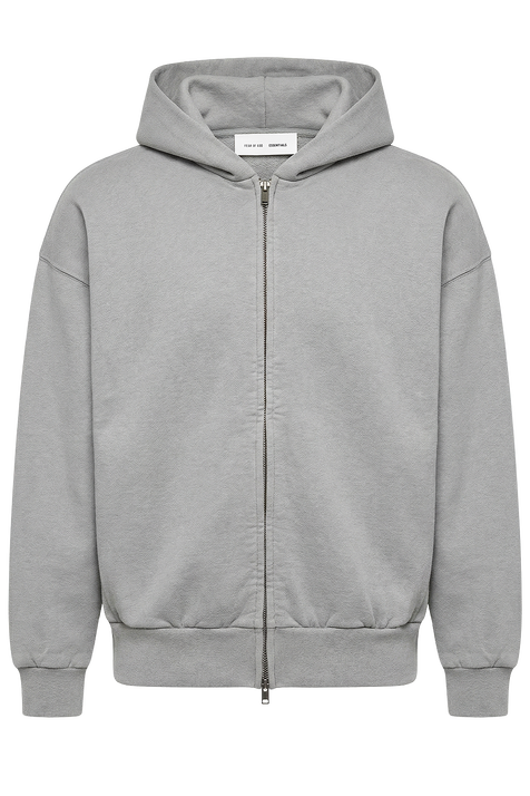 קפוצ'ון כותנה עבה FEAR OF GOD ESSENTIALS