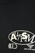 Factory X Alut חולצת טי שחורה עם לוגו FACTORY 54