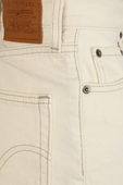 מכנסי ג'ינס גבוהים לוס בגוון לבן LEVI`S