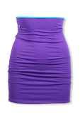 Matte Mini Skirt in Purple THE ATTICO