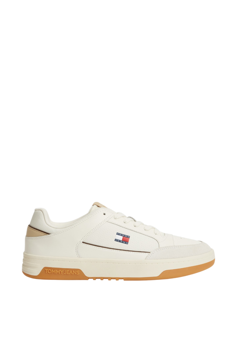 נעלי סניקרס נמוכות עור TOMMY HILFIGER