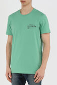 חולצת לוגו ירוקה DIESEL