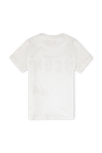 גילאי 4-16 חולצת טי אייקון בלבן DSQUARED2 KIDS