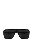 תמונה קידמית של Shield Sunglasses in Black