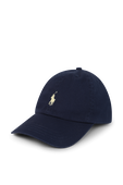 כובע בייסבול עם רקמת לוגו פרש POLO RALPH LAUREN KIDS