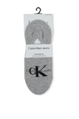 גרביים פוטי היי קאט מונוגרמה בגוון אפור CALVIN KLEIN