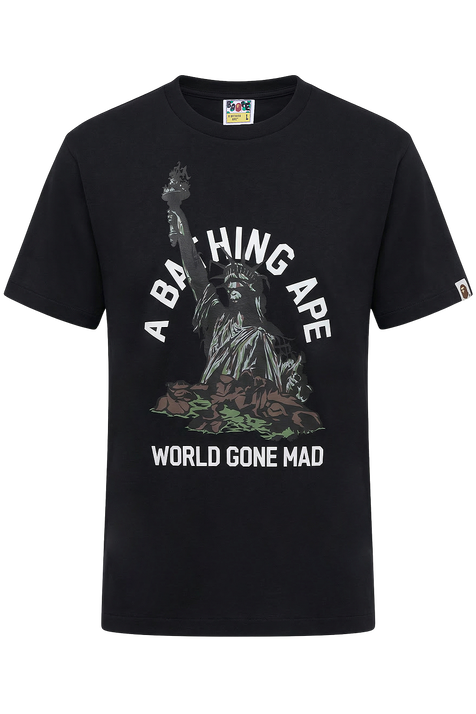 חולצת טי בגזרה משוחררת BAPE