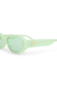 משקפי שמש אירן בגוון ירוק THE ATTICO