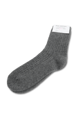זוג גרביים עד הברך בגוון אפור SKIN