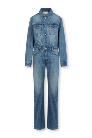 אוברול ג'ינס ארוך בגוון כחול MICHAEL KORS