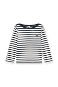 חולצת פסים מכותנה אורגנית - גילאי 6-12 PETIT BATEAU