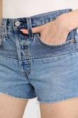 מכנסי ג'ינס קצרים 501 קולורבלוק LEVI`S