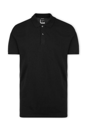 Regular Fit Polo Shirt in Black BOSS