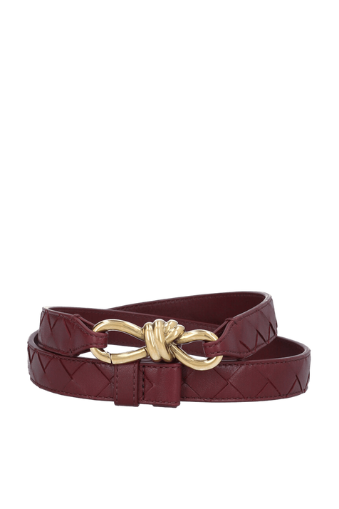 חגורת עור BOTTEGA VENETA