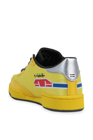 Reebok X Power Rangers Club C in Yellow REEBOK
