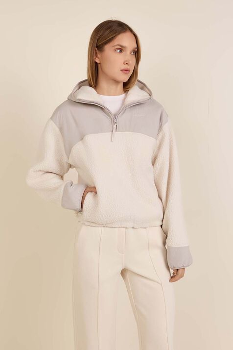 High-Pile Fleece Hooded Half Zip LULULEMON