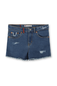 מכנסי ג'ינס קצרים- גילאי 4-7 שנים LEVI`S KIDS