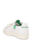 תמונה אחורית של Pharrell Williams Primeknit Superstar Shoes in White