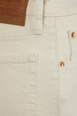 מכנסי ג'ינס 501 בגוון שמנת LEVI`S