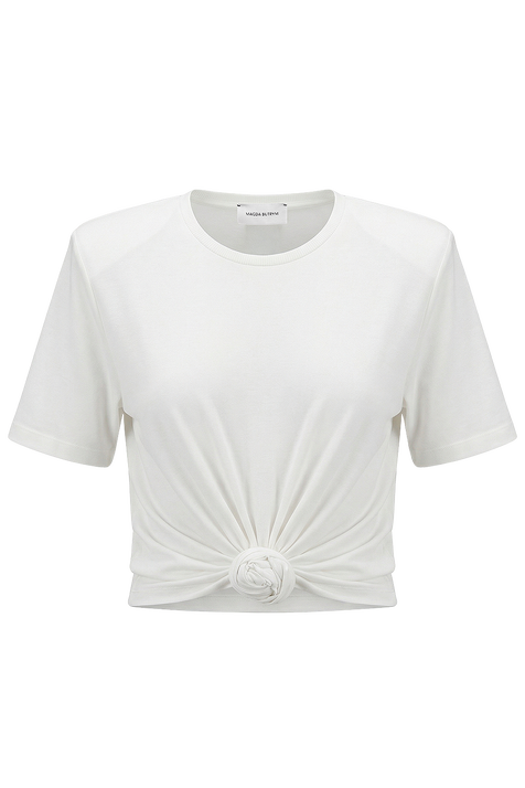 חולצת טי פרח MAGDA BUTRYM